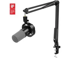 FIFINE K688CT laidinis dinaminis mikrofonas su stovu | USB/XLR