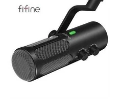 FIFINE TANK3 laidinis dinaminis mikrofonas | USB/XLR