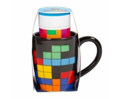 Fizz Creations Tetris puodelio ir delionės dovanų rinkinys