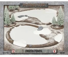 Gale Force Nine Battlefield In A Box - Frozen Ponds