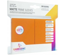 Gamegenic Card Game Sleeves: Matte Prime Oranžinis