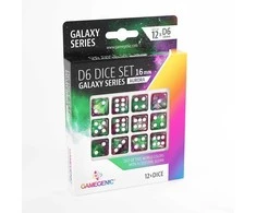 Gamegenic - Galaxy Series - Aurora - D6 Dice Set 16 mm (12 pcs)