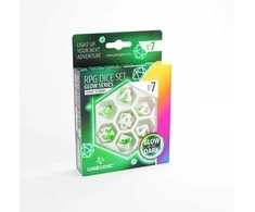 „Gamegenic“ – „Glow“ serija – toksiški akmenys – RPG kauliukų rinkinys (7 vnt.)