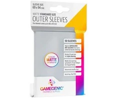 Gamegenic - Outer Sleeves Matte Standartinis dydis (50 Sleeves)