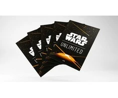Gamegenic - Star Wars: Unlimited Art Sleeves - Card Back Oranžinis