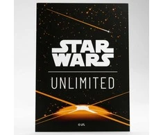 Gamegenic - Star Wars: Unlimited Art Sleeves - Card Back Oranžinis