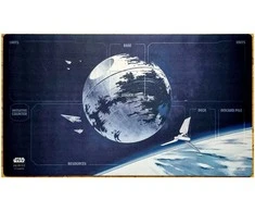 „Gamegenic“ – „Star Wars: Unlimited Prime“ žaidimo kilimėlis – Mirties žvaigždė