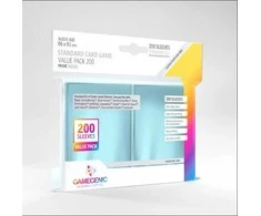Gamegenic – „Value Pack“ standartinės rankovės – skaidrios (200 rankovių)