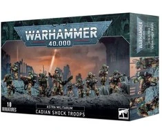 Games Workshop Warhammer 40,000 - Astra Militarum: Cadian Shock Troops