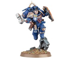 „Games Workshop Warhammer 40,000“ – Kosmoso jūrų pėstininkai: kapitonas su šuolio kuprine ir relikvijų skydu