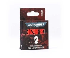 Games Workshop Warhammer 40,000 - Chaos Space Marines: Raudona Corsairs Dice
