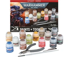 Games Workshop Warhammer 40,000: Paints + Tools Set