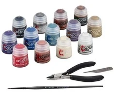 Games Workshop Warhammer 40,000 – Paints + Tools Set