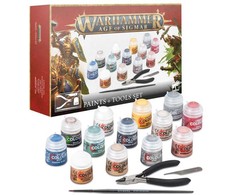 Games Workshop Warhammer Age of Sigmar: Paints + Tools Set