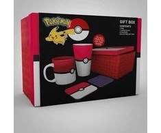 Abysse Gb Eye Pokemon Pokéball puodelio, stiklinės ir padėkliukų rinkinys