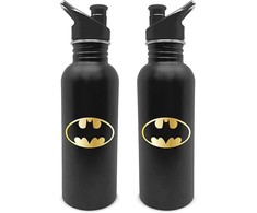 Pyramid Batman (Logo) metalinis vandens buteliukas (700ml)