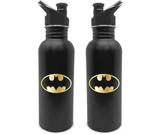 Pyramid Batman (Logo) metalinis vandens buteliukas (700ml)