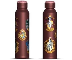 Gertuvė Pyramid Harry Potter (Colourful Crest) metalinis vandens buteliukas (560ml)