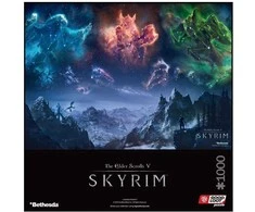 „Good Loot“ – žaidimų dėlionė: „The Elder Scrolls V“ – „Skyrim“ (1000 detalių)
