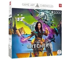 Dėlionė Cenega SALVADOR DALI „Good Loot Game Art Chronicles“ galvosūkis: ragana Yennefer ir Salvadoras Dali (1000 vienetų)