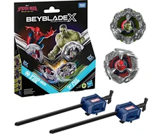 Hasbro Beyblade X | Marvel Collab Spider-Man 6-60R vs. Hulk 3-85N