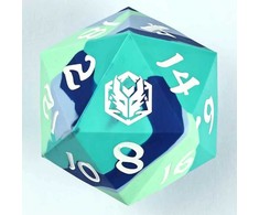 Hymgho 55MM Chonk Rubber Silicon D20 The Ice Ball