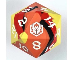 Hymgho 55MM Chonk Rubber Silicon D20 The Fire Ball