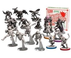 Iello Unmatched Adventures: Teenage Mutant Ninja Turtles - Ultimate Miniatures Pack