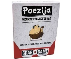 Kadabra Poezija Neandertalietiškai (Poetry for Neanderthals) kišeninė versija