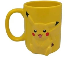 Kids Euroswan - Akcesoria licencyjne Kids Licensing Pokemon Pikachu 3D puodelis | 325 ml
