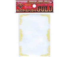 KMC Standard Sleeves – Character Sleeve Guard Gold (60 pcs.) | 64x94 mm