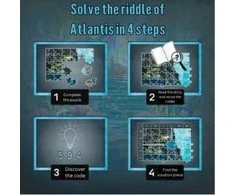 Bookshop Kosmos EXIT JIGSAW: The Key to Atlantis