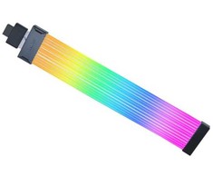 LIAN LI STRIMER belaidis 12V-2X6 kontaktų RGB vaizdo plokštės kabelis (PW16-121W)