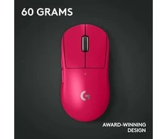 Žaidimų pelė Logitech G Pro X Superlight 2, rožinė