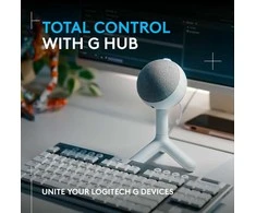 LOGITECH G Yeti Orb RGB žaidimų mikrofonas - LIGHTSYNC - OFF Baltas - USB