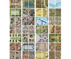 Loke Battlemats Dragon Lairs &amp; Dungeons A Giant Book of Battle Mats