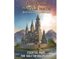 Loke Battlemats Loke Battle Mats: Big Book of Battle Mats - Bastions &amp; Strongholds