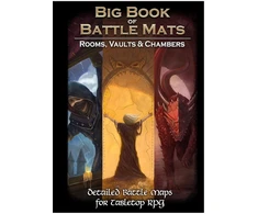 Loke Battlemats Loke Battle Mats: Big Book of Battle Mats - Rooms, Vaults, Chambers