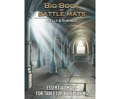 Loke Battlemats Loke Battle Mats: Big Book of Battle Mats - Cells &amp; Shrines