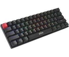 MARVO KG933 Saber 61 Laidinė žaidimų klaviatūra | USB-C | BT | 2.4 G | Juoda, 60%