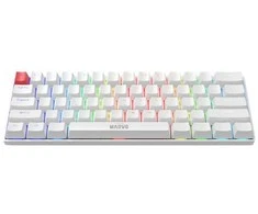Klaviatūra Klav.Marvo Saber 61 KG933 RGB 60% balta