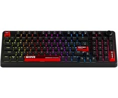 MARVO KG937 Arma 98 RGB Laidinė žaidimų klaviatūra | Juoda, 98%