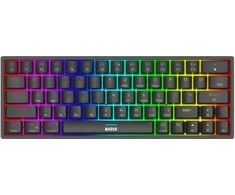 Marvo KG955W Shogo 63W belaidė žaidimų klaviatūra raudoni switchai juoda