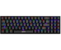 Marvo KG956W Shogo 78W belaidė žaidimų klaviatūra raudoni switchai juoda