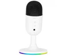 Marvo MIC-06 RGB baltas laidinis mikrofonas |USB