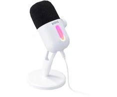 Marvo MIC-08 RGB baltas laidinis mikrofonas |USB