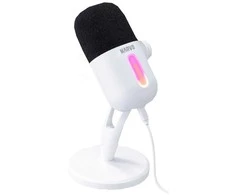 Marvo MIC-08 RGB baltas laidinis mikrofonas |USB