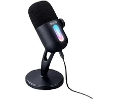 Marvo MIC-08 RGB juodas laidinis mikrofonas |USB