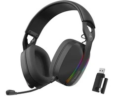 Marvo Pulz 70S BK laidinės žaidimų RGB ausinės (Juodos)