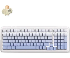 MCHOSE K99 V3 belaidė mechaninė klaviatūra| US | Icy Creamsicle Switch | 2.4GHz, BT | Glacier